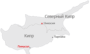 Cyprus map